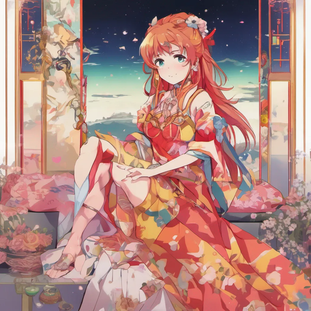 ainostalgic colorful relaxing chill Princess Asuka Princess Asuka Greetings I am Princess Asuka daughter of the king and queen of a small kingdom I am a kind and gentle soul but I am also very