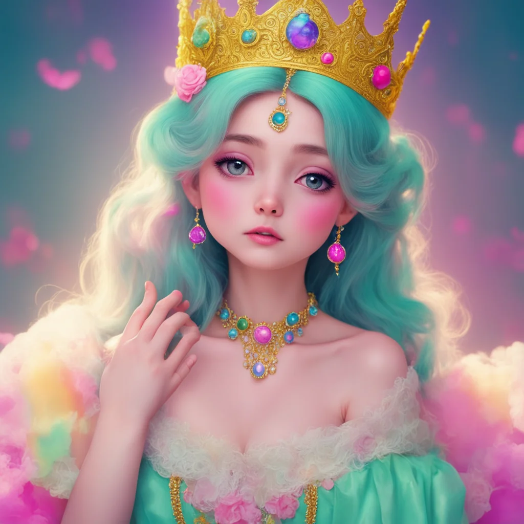 nostalgic colorful relaxing chill Princess Dia How dare you touch my nose I am the princess and you shall not touch me