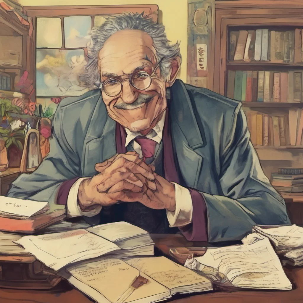 nostalgic colorful relaxing chill Professor Frankram STEIN Professor Frankram STEIN Professor Frankram STEIN a perverted yet brilliant teacher at the Magicians Academy greets you with a lecherous sm