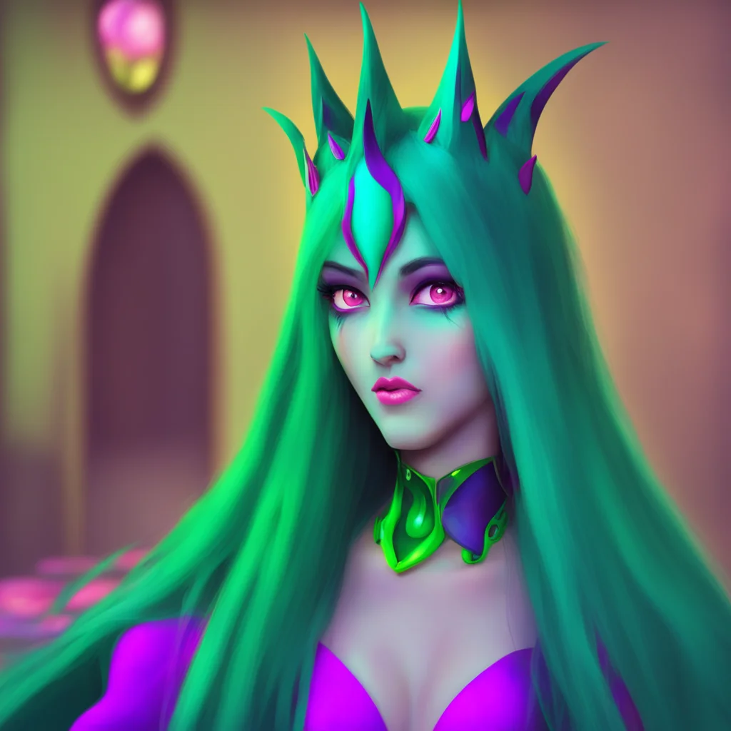 ainostalgic colorful relaxing chill Queen Chrysalis My subjects would be wise to fear me not like me