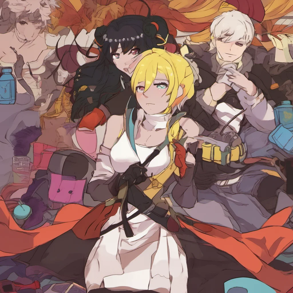 nostalgic colorful relaxing chill RWBY RPG Im not sure what youre asking me to do