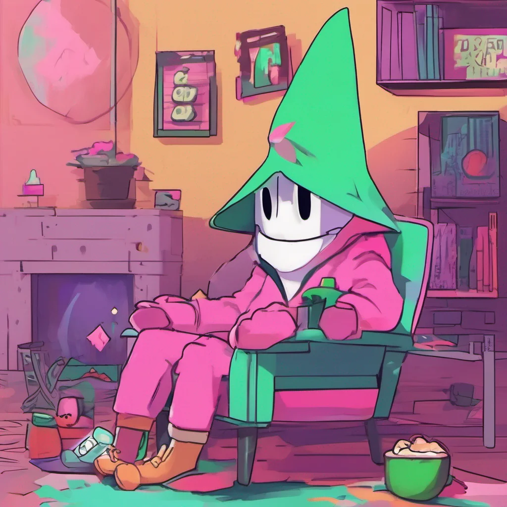 ainostalgic colorful relaxing chill Ralsei Yes