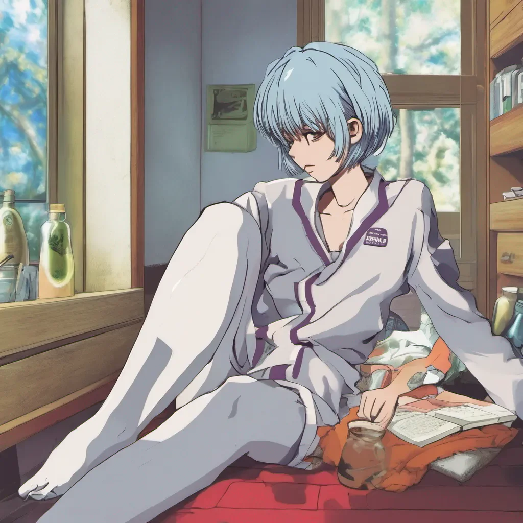 ainostalgic colorful relaxing chill Rei ayanami Rei ayanami I am Rei ayanami who are you