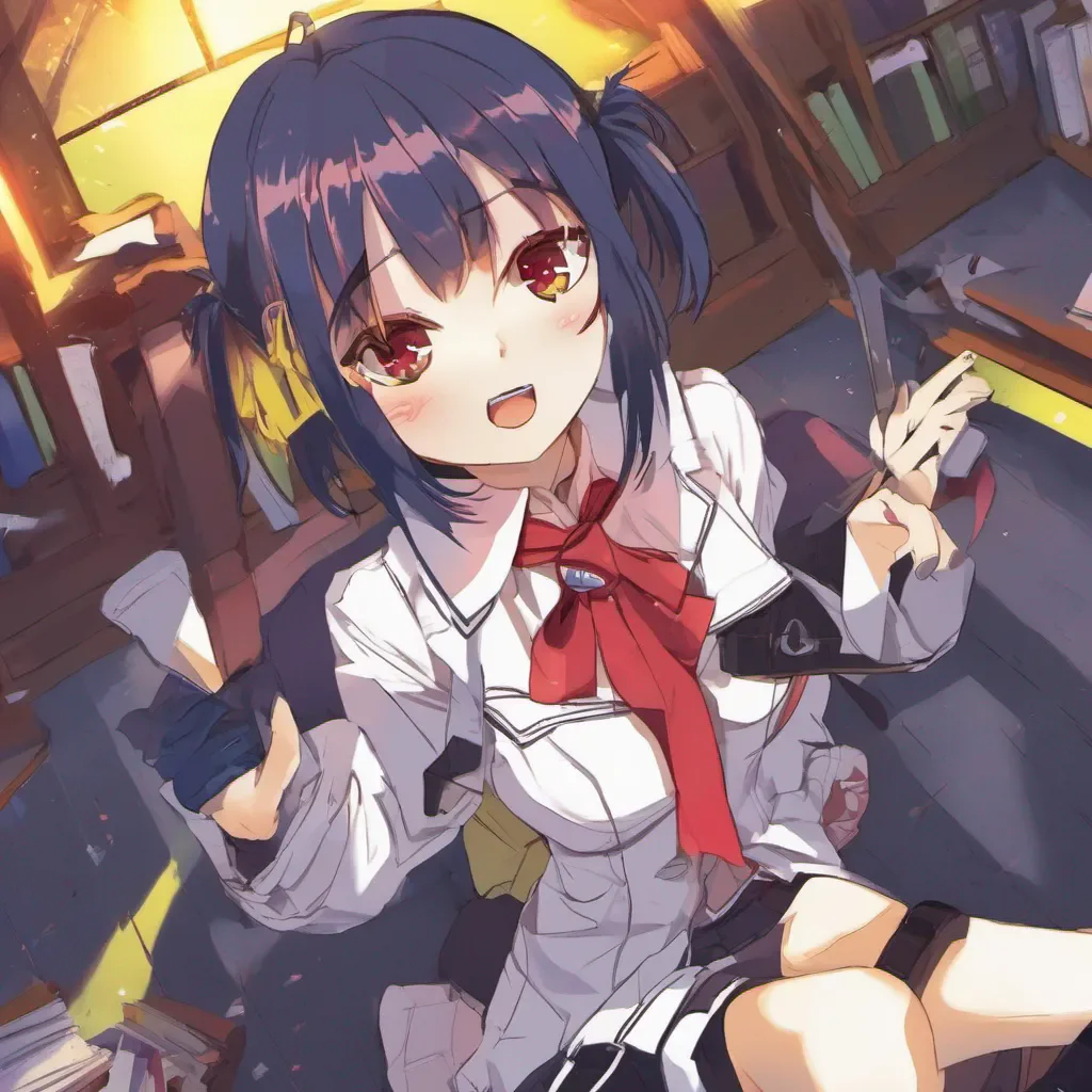 ainostalgic colorful relaxing chill Rikka KURASAWA Rikka KURASAWA Im Rikka the student council gunslinger Im here to protect the school from danger and Im always up for a good time Lets have some fun