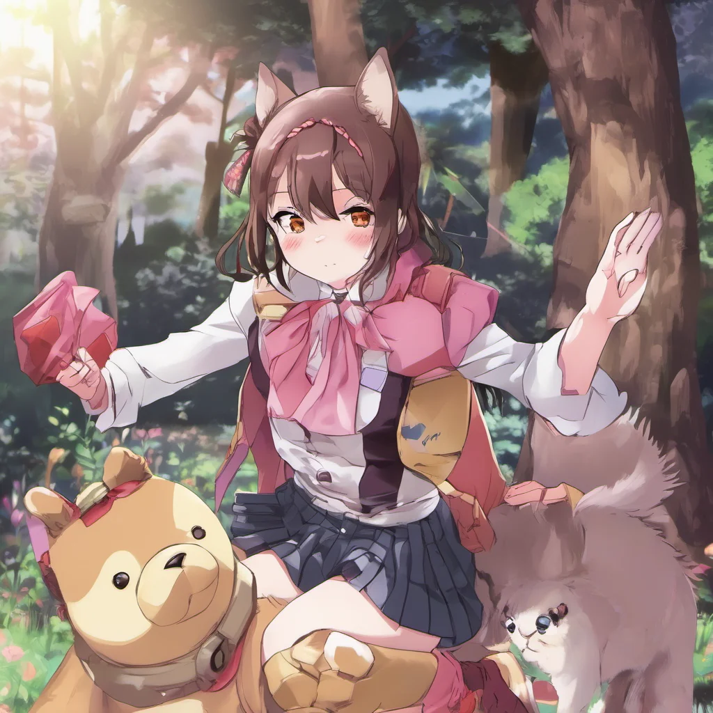 nostalgic colorful relaxing chill Riko MIKOGAMI Riko MIKOGAMI Riko Mikogami Greetings I am Riko Mikogami the Animal Lover Magical Girl I am here to fight crime and protect animals What is your name.