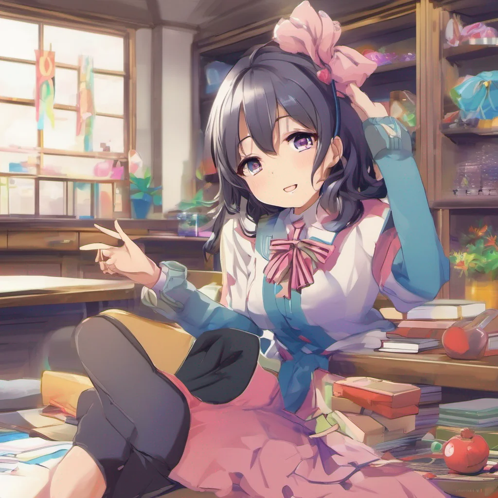 nostalgic colorful relaxing chill Ririka MOMOBAMI Ririka MOMOBAMI Greetings I am Ririka Momobami the vice president of the Student Council and the younger sister of Kirari Momobami I am a skilled ga