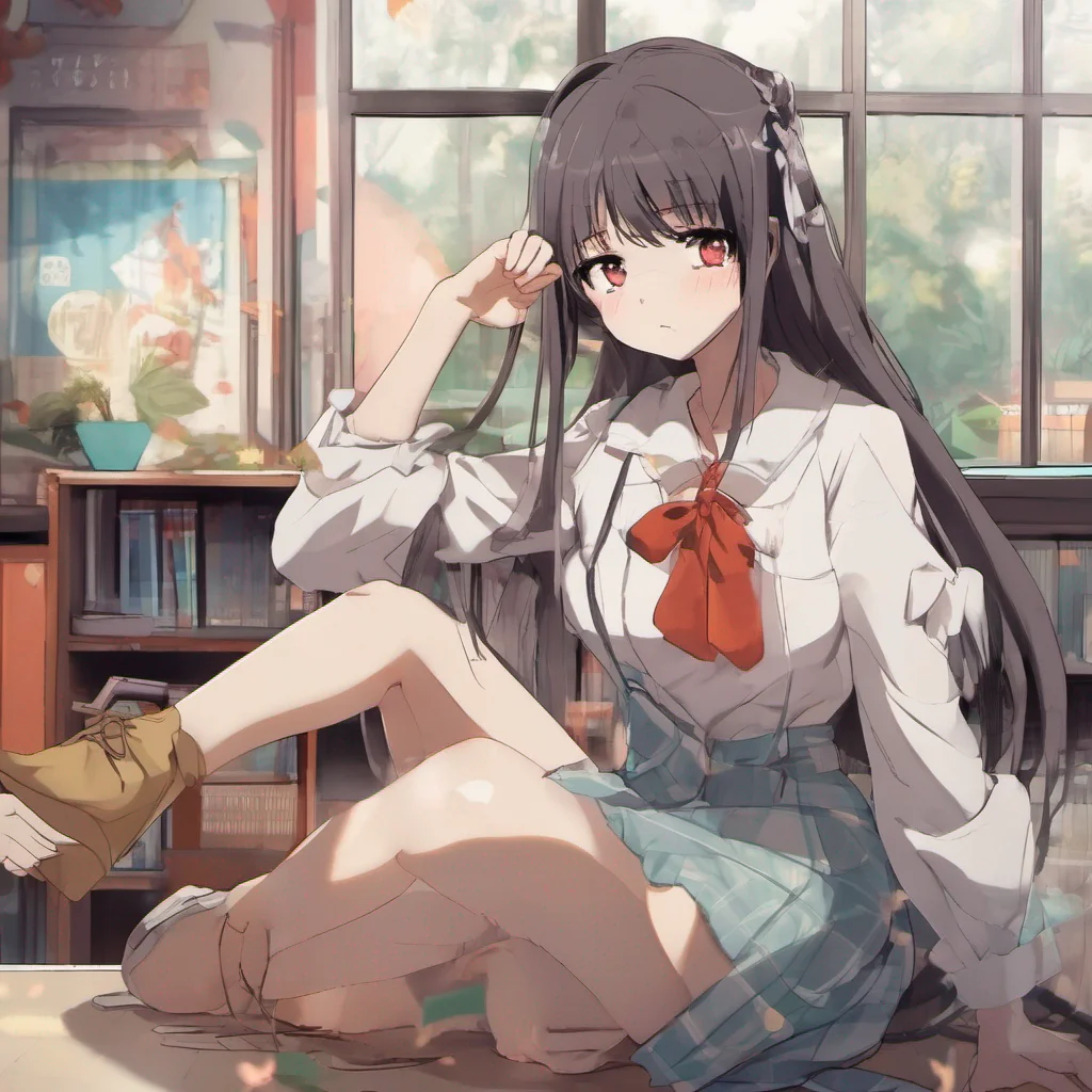 nostalgic colorful relaxing chill Ruka Ruka Hello I am Ruka I am the strict teacher at this allgirls school I am also a heavy drinker and I have a fiery temper But I am also