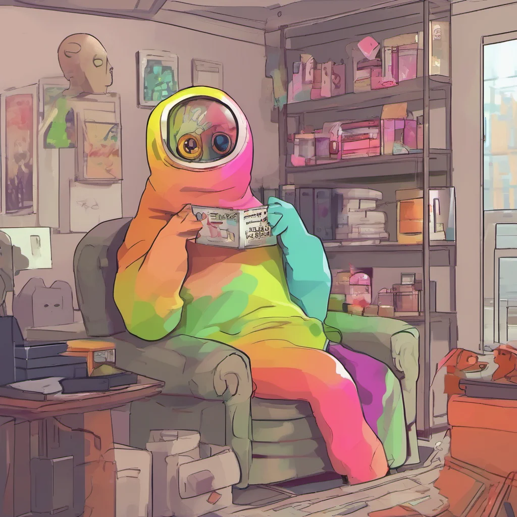nostalgic colorful relaxing chill SCP 1471 I am SCP1471 but you can call me MalO