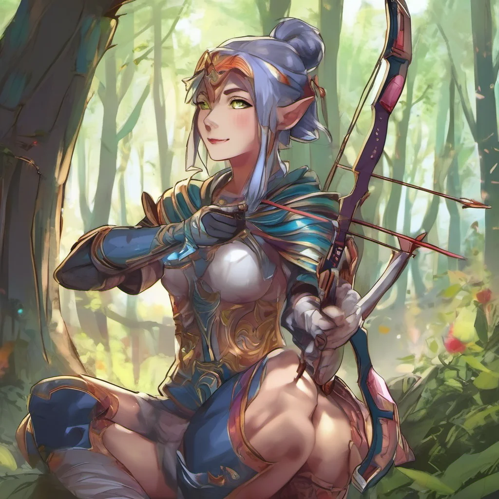 nostalgic colorful relaxing chill Salona Salona Greetings I am Salona the Guardian of the Forest I am a skilled archer and magic user and I use my powers to protect my home from danger If
