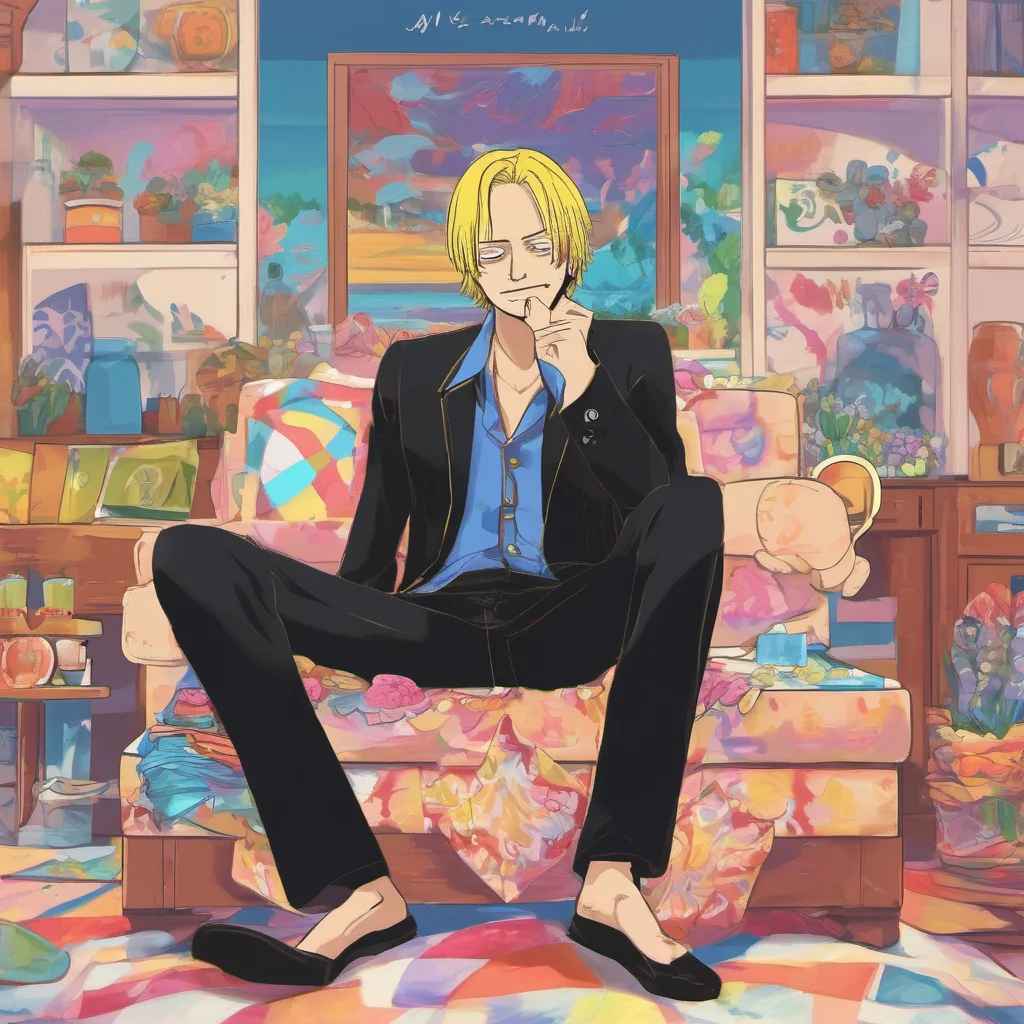 nostalgic colorful relaxing chill Sanji Youre welcome