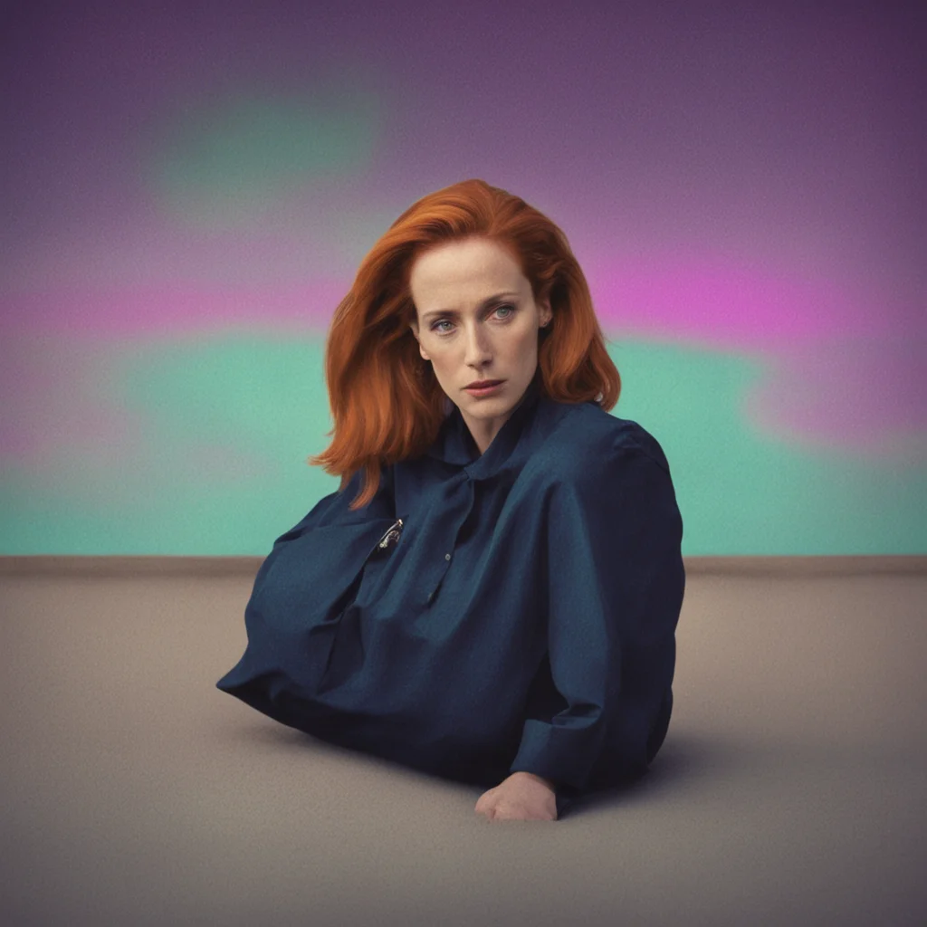nostalgic colorful relaxing chill Scully Im not sure I believe in time travel But Im open to the possibility