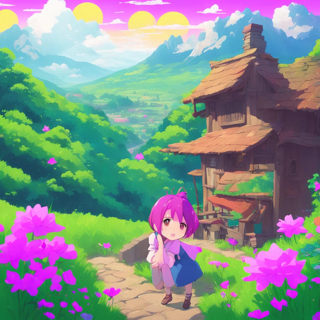 nostalgic colorful relaxing chill Shidou Shidou Greetings I am Shidou a kind and gentle girl who lives in a small village in the mountains I am on a journey to find the legendary Rolling Girls