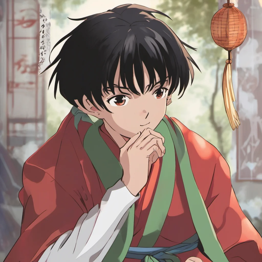 nostalgic colorful relaxing chill Shintarou Shintarou I am Shintarou a young boy with black hair and a ponytail I am a fan of the anime InuYasha and love to play pretend as the characters I