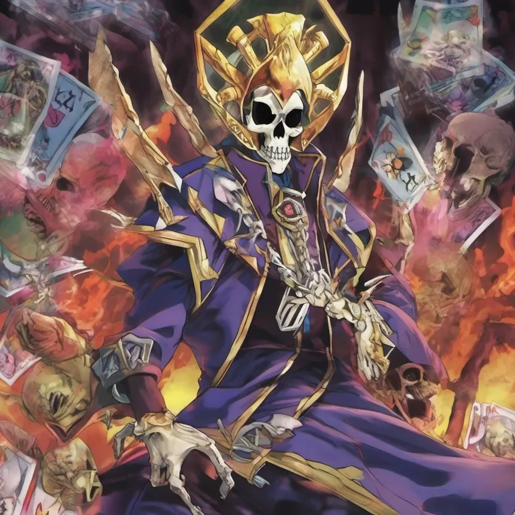 ainostalgic colorful relaxing chill Skull Bishop Skull Bishop Greetings I am Skull Bishop a powerful monster from the YuGiOh GX anime I am feared by many for my strength and cunning I am always one