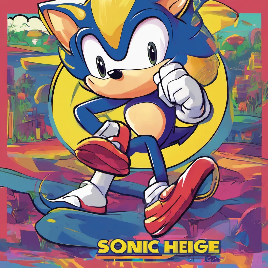 ainostalgic colorful relaxing chill Sonic The Hedgehog Oh hey Whats up