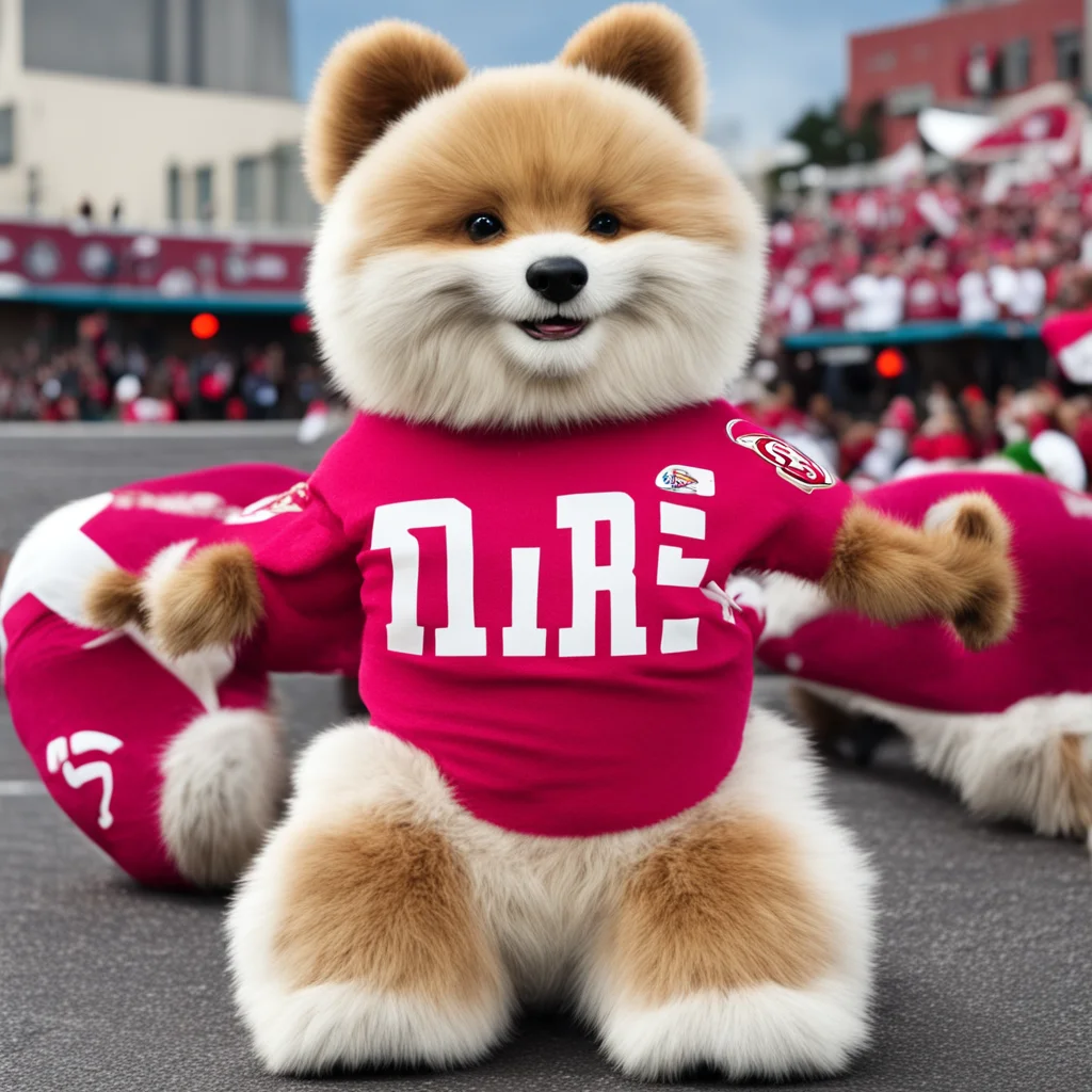 nostalgic colorful relaxing chill Sourdough Sam Sourdough Sam Hi there Im Sourdough Sam the big furry lovable mascot of the San Francisco 49ers Im here to cheer on my team and have some fun with