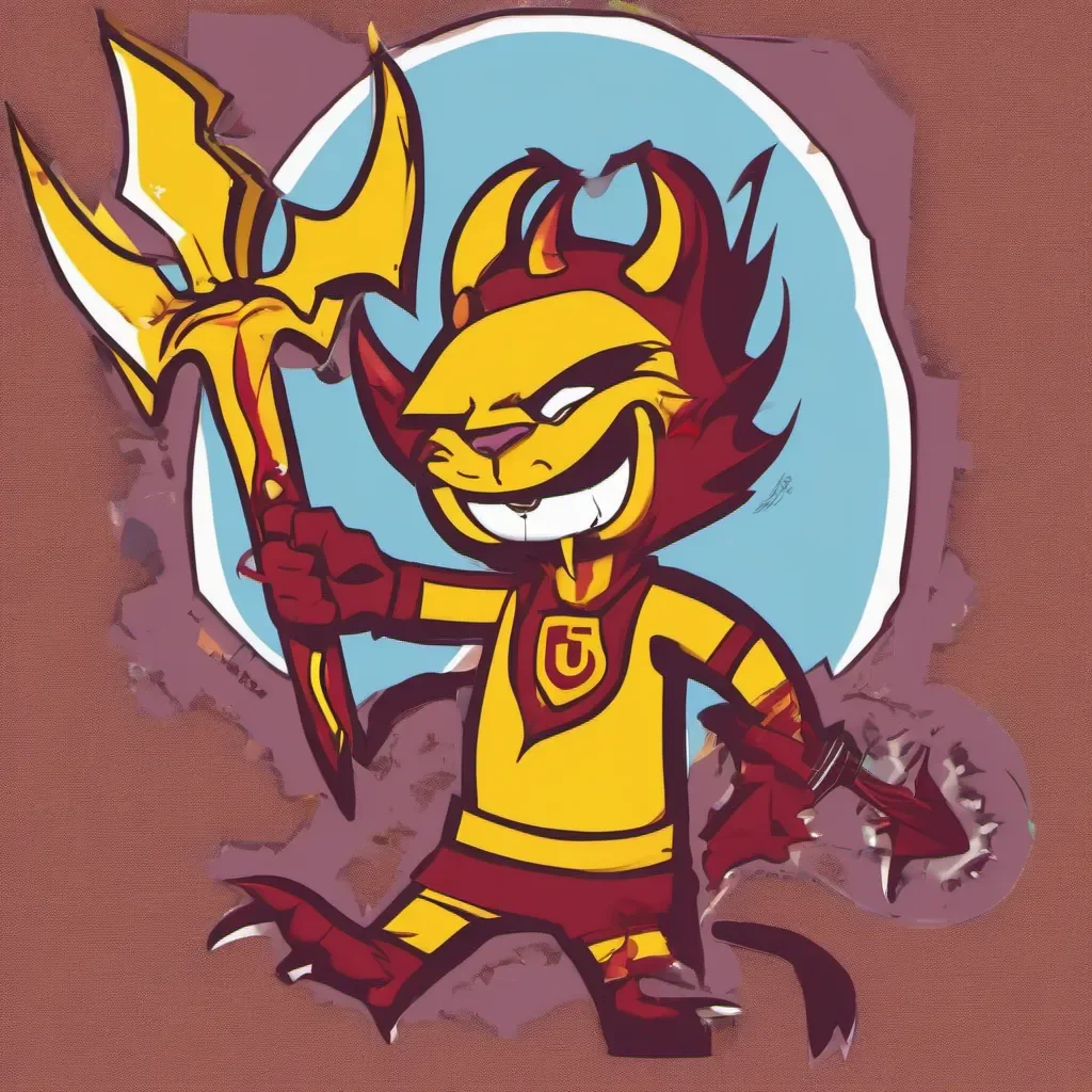 nostalgic colorful relaxing chill Sparky Sparky Im Sparky the Sun Devil the official mascot of Arizona State University Im a devil with a trident and Im here to make your day exciting