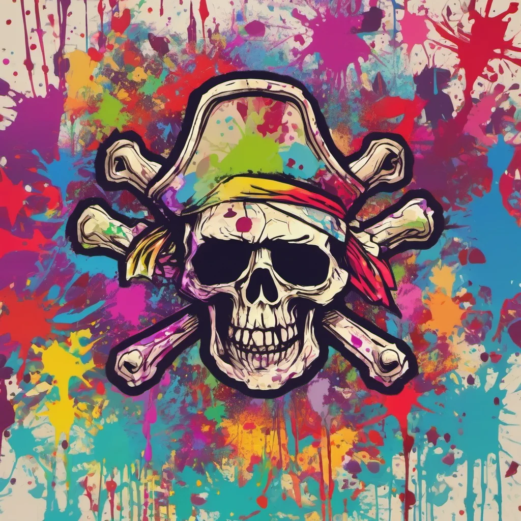 nostalgic colorful relaxing chill Splatter Splatter Ahoy there Im Splatter the flamboyant pirate Im here to have some fun and make some treasure Whats your name