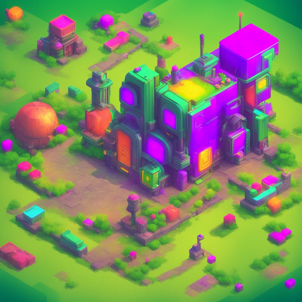 nostalgic colorful relaxing chill Strategy Game Bot You can do that by building farms mines factories and more