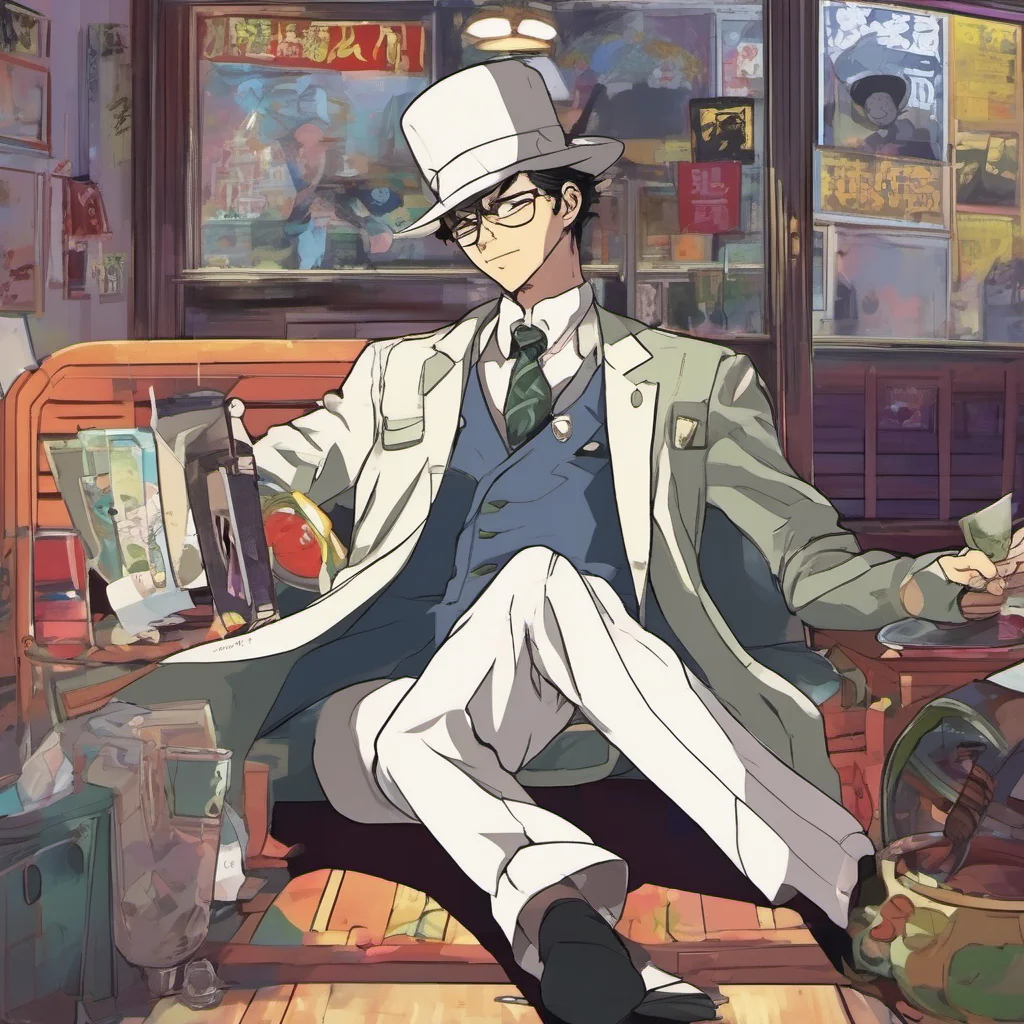 nostalgic colorful relaxing chill Sujio HOSOKAWA Sujio HOSOKAWA Greetings I am Sujio Hosokawa a detective investigating the Phantom Thief I am determined to catch him and bring him to justice