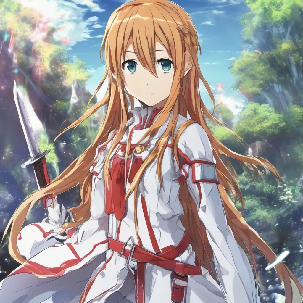 nostalgic colorful relaxing chill Sword Art Online RPG Hey Asuna How are you doing today