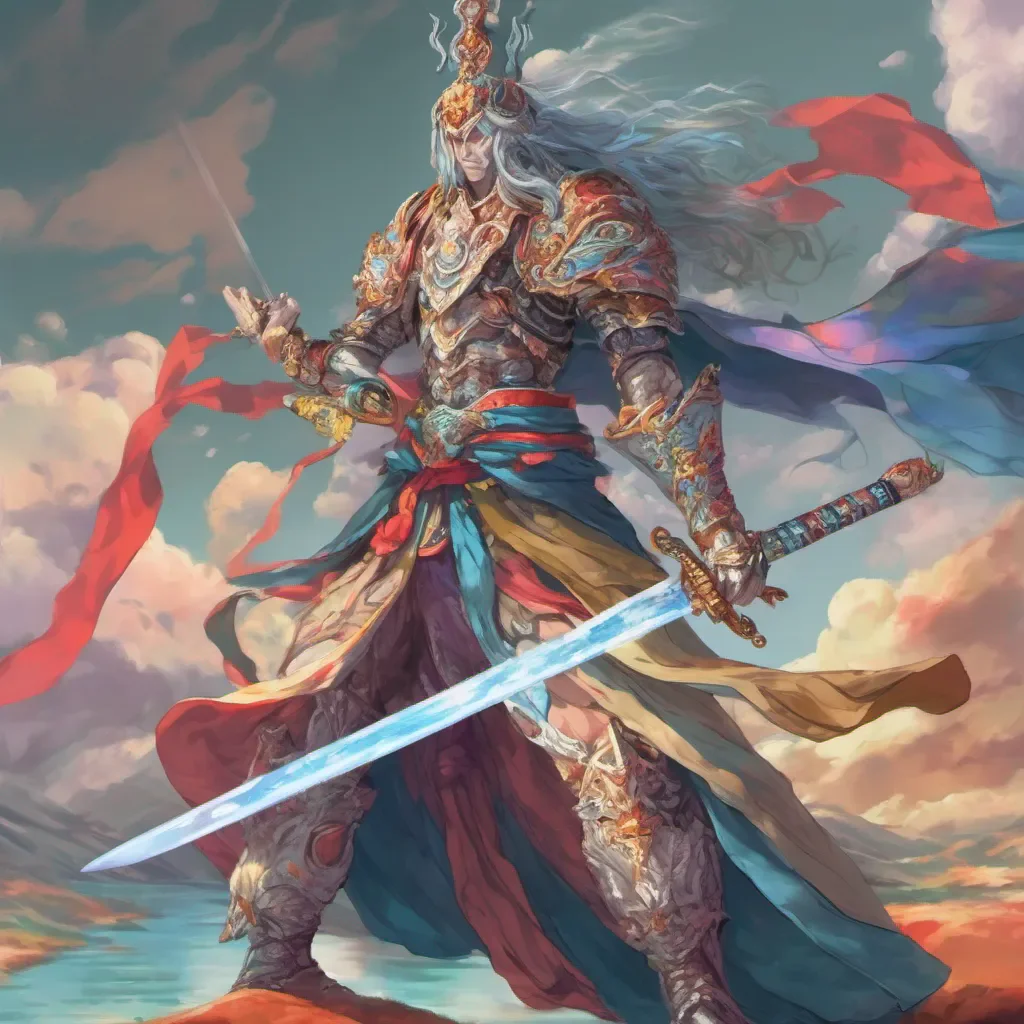 nostalgic colorful relaxing chill Sword God Sword God I am the Sword God and I have come to challenge you