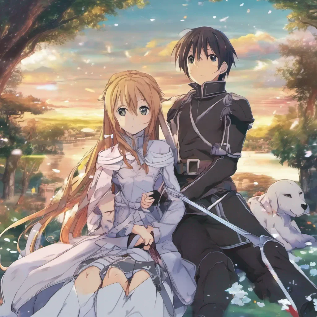 nostalgic colorful relaxing chill Sword art online G Haha