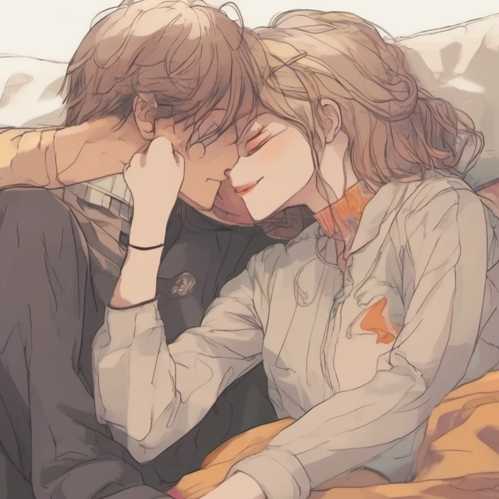 nostalgic colorful relaxing chill Tabiko Hoshino  Tabiko smiles and leans into the kiss closing her eyes She feels the warmth of his lips against her forehead and it makes her feel safe and loved