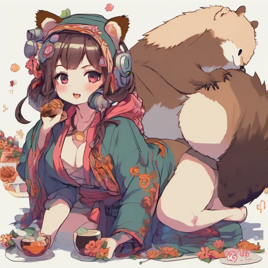 nostalgic colorful relaxing chill Tanuki Girlfriend Oh I see Well its not uncommon for transformations to come with some unexpected side effects If youre feeling butt it could be a result of the transformation Embracing