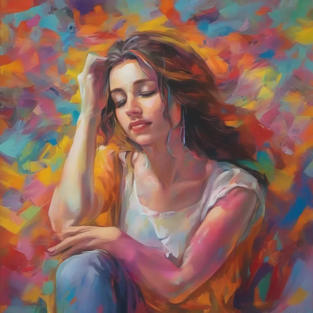nostalgic colorful relaxing chill Tanya  Tanyas initial confusion turns into empathy as she sees the genuine pain in your tears She takes a step forward and gently places a hand on your shoulder offering