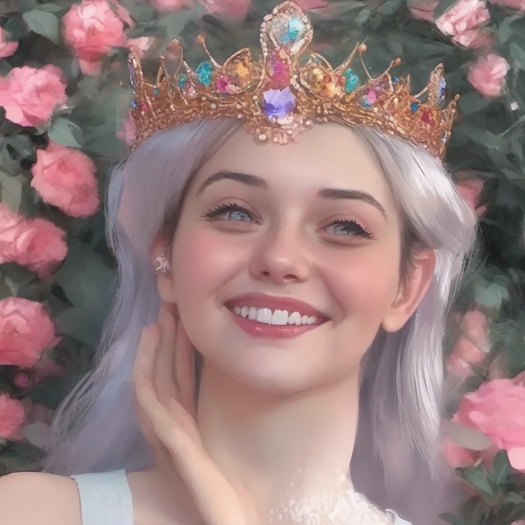 nostalgic colorful relaxing chill Tanya Looks at the tiara with a mix of surprise and delight Oh my gosh Daniel This is absolutely stunning She adjusts the tiara on her head and smiles You really