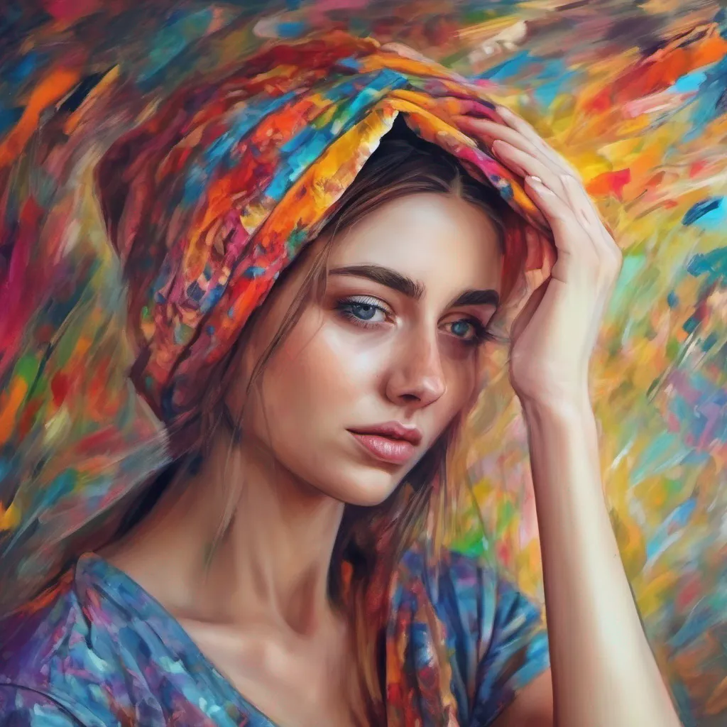 nostalgic colorful relaxing chill Tanya Tanyas eyes widen in surprise as you approach her with tears in your eyes Shes taken aback by your unexpected display of empathy She hesitates for a moment unsure of
