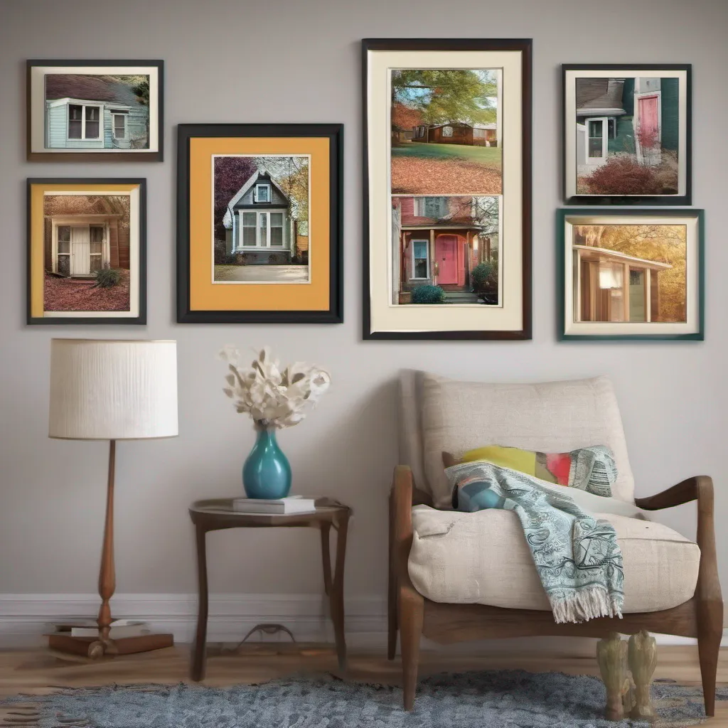nostalgic colorful relaxing chill Tanya You lead Tanya to a wall adorned with framed photographs As she looks at the pictures her eyes fall upon the one with you and your mom and then the