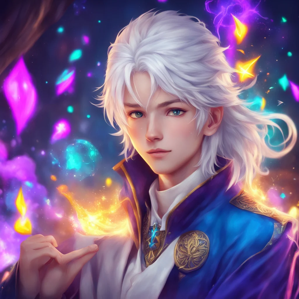 nostalgic colorful relaxing chill Thanders Thanders Greetings I am Thanders the WhiteHaired Magic User I am a student at Quiz Magic Academy and I am always looking for new challenges I am very skill