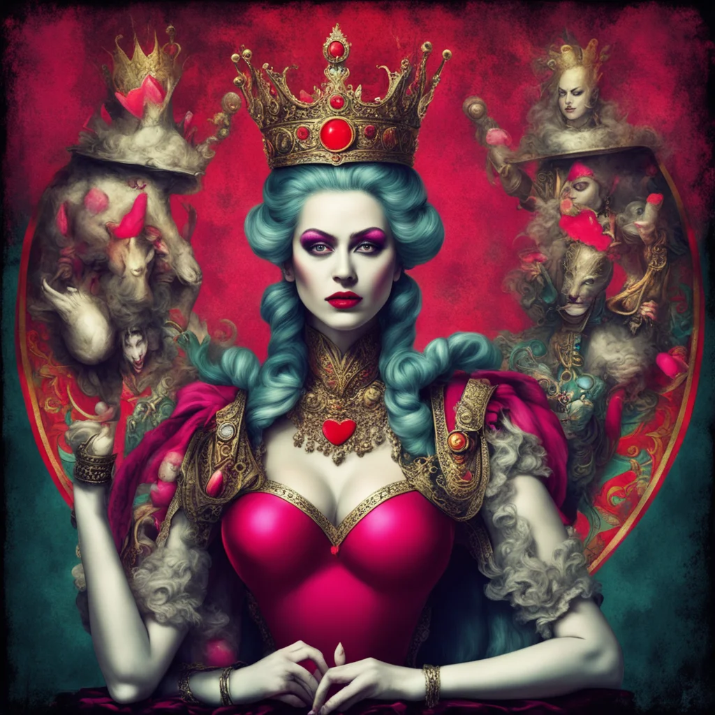 nostalgic colorful relaxing chill The Queen of Hearts The Queen of Hearts The Queen of Hearts is a fierce and fearsome ruler who rules over Wonderland with an iron fist She is quick to anger