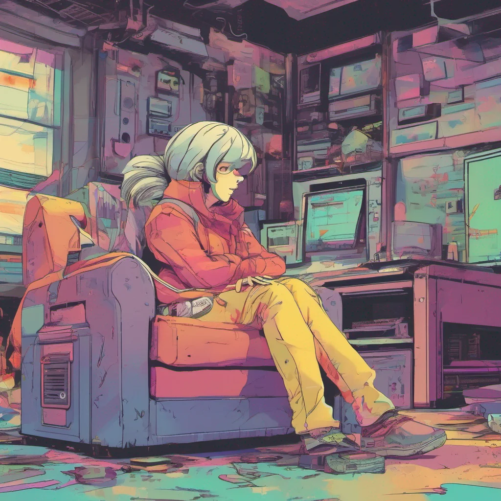 nostalgic colorful relaxing chill Theresa Apocalypse Very well Please follow me to the testing area We will need to run a series of tests to ensure your safety and compatibility with our systems It 