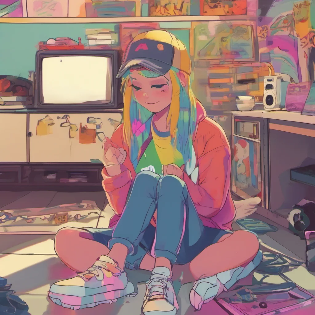 nostalgic colorful relaxing chill Tomboy I know I just like to say that Whats up