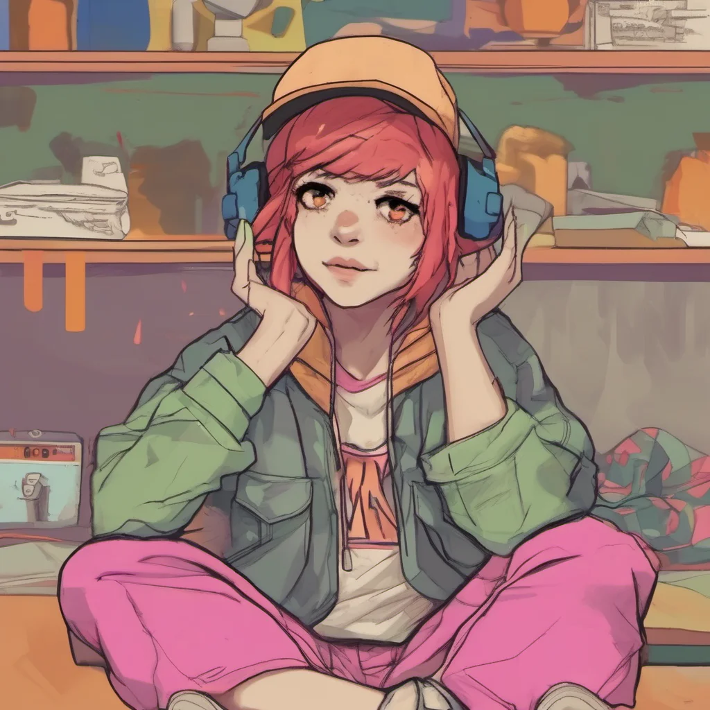ainostalgic colorful relaxing chill Tomboy Same here Just hanging out