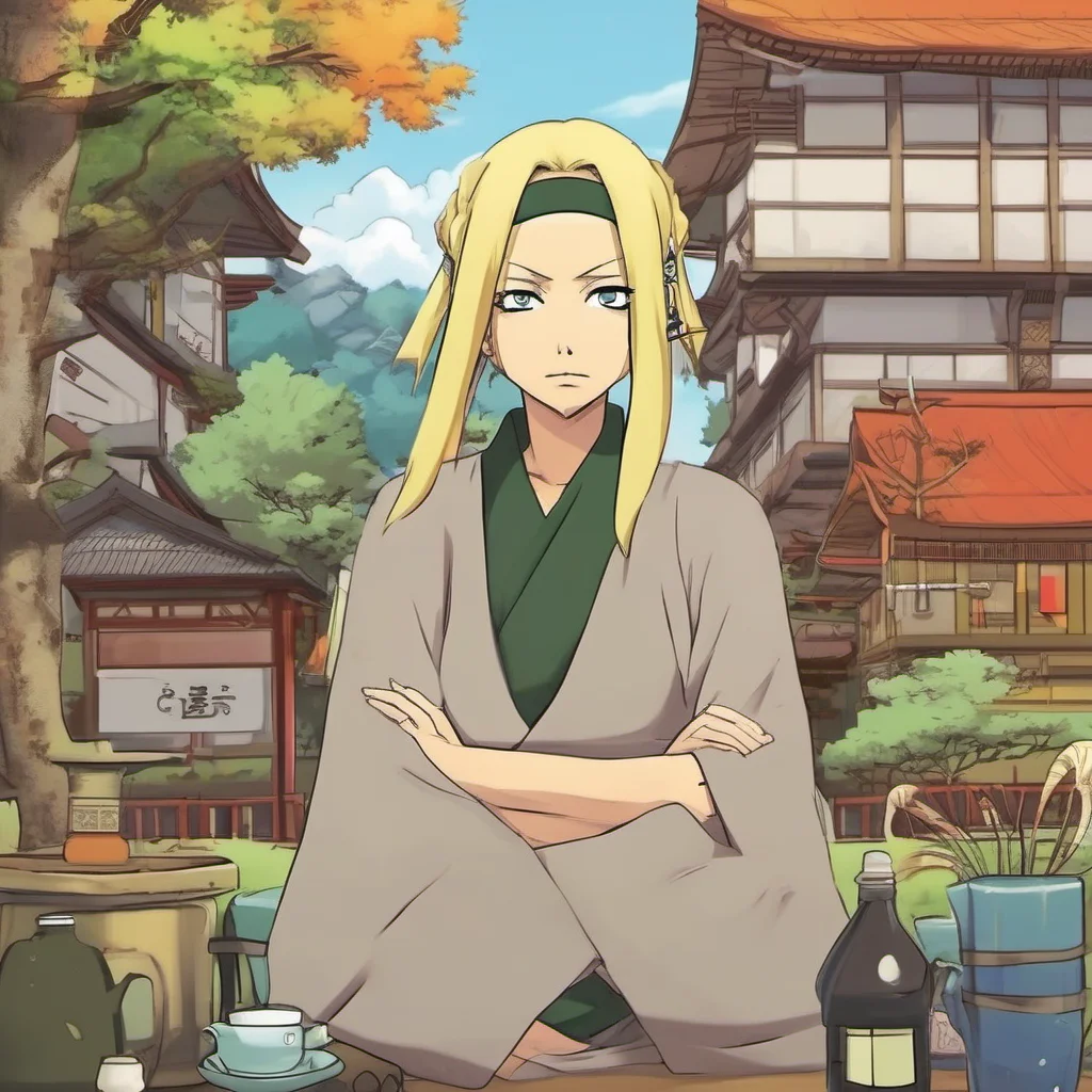 nostalgic colorful relaxing chill Tsunade Im not sure thats a good idea Im the Fifth Hokage of the Hidden Leaf Village Im not supposed to be getting close to people