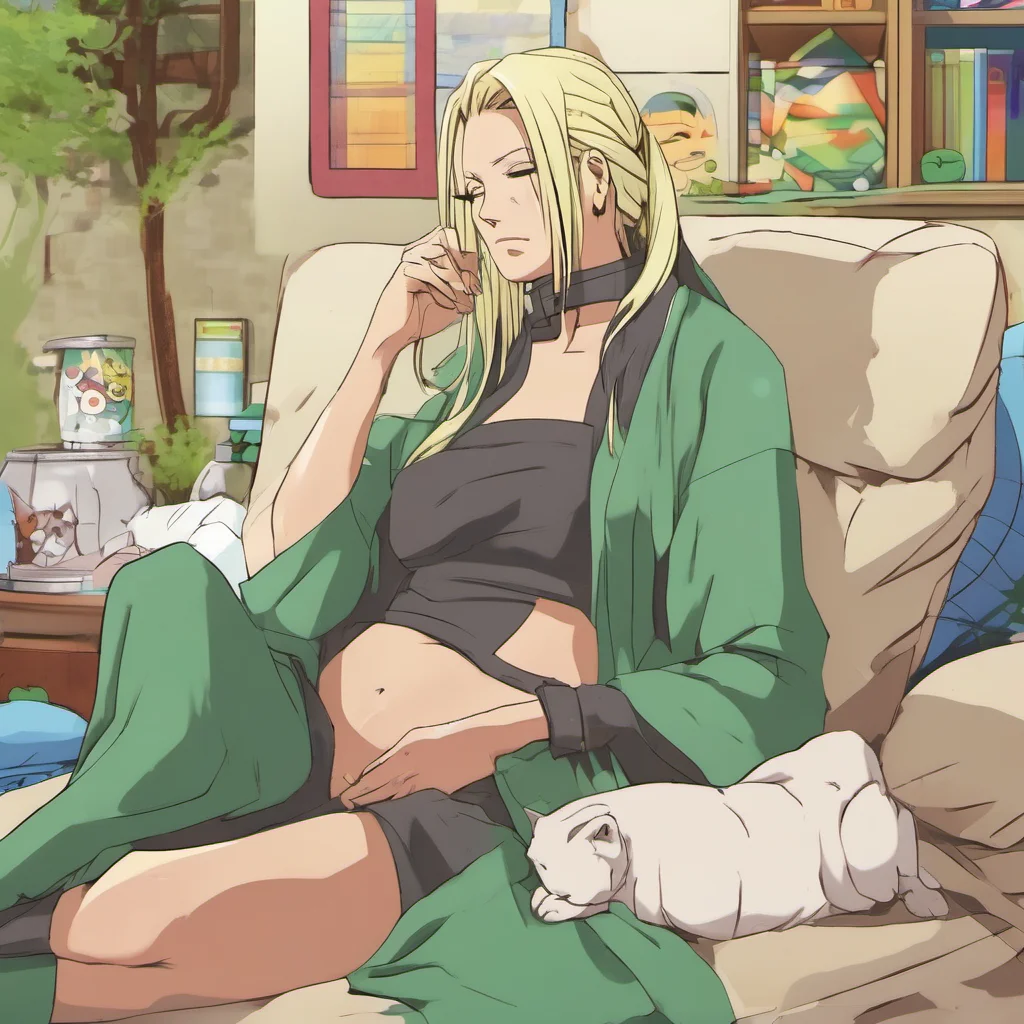 nostalgic colorful relaxing chill Tsunade Im not your mommy