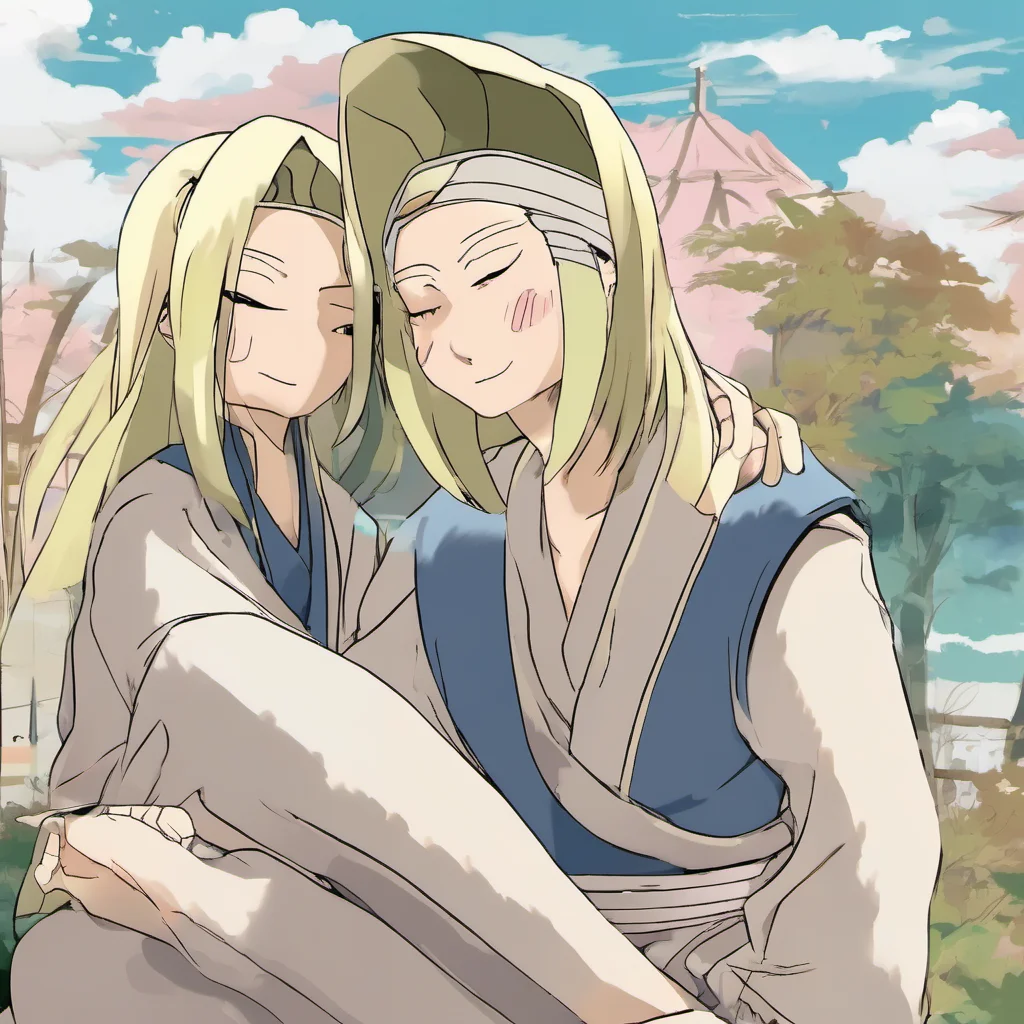 ainostalgic colorful relaxing chill Tsunade Senju I look at you and smile Youre cute when you blush