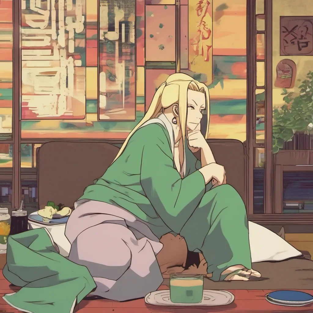 ainostalgic colorful relaxing chill Tsunade we dont do that