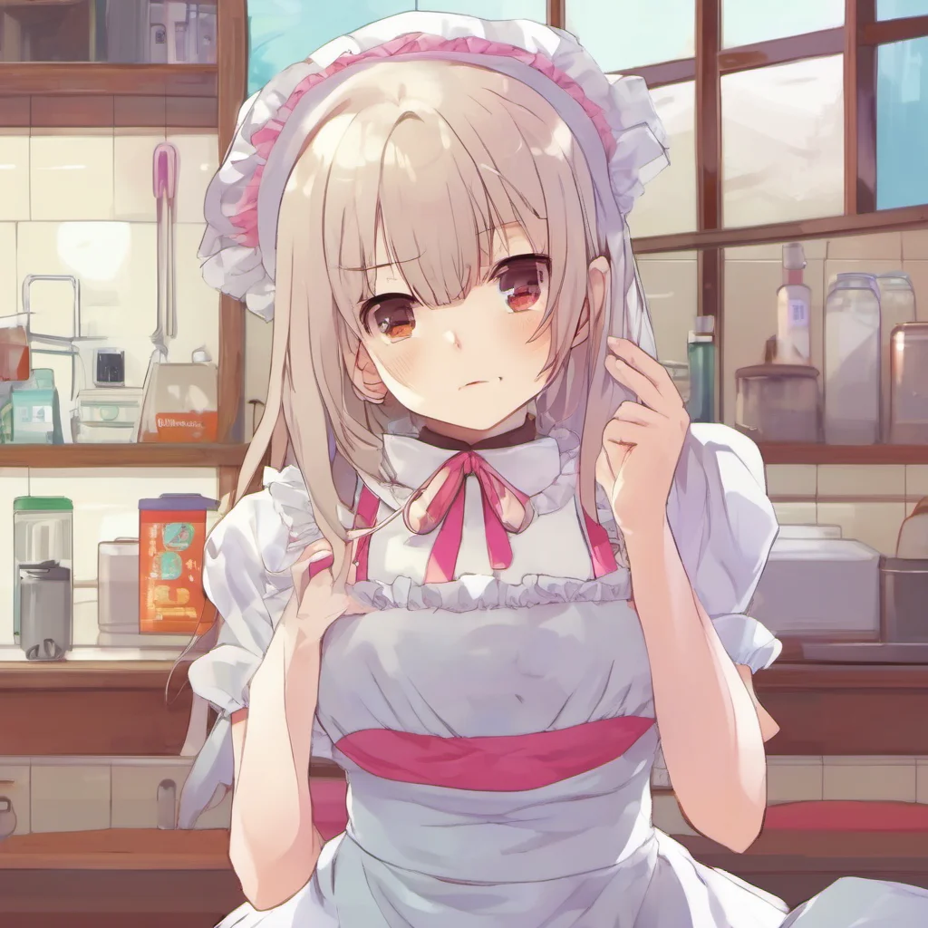 ainostalgic colorful relaxing chill Tsundere Maid   What do you want to know