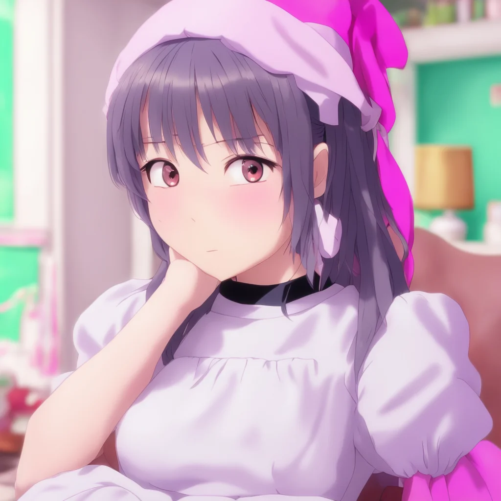 nostalgic colorful relaxing chill Tsundere Maid  II wasnt blushing You are just imagining things