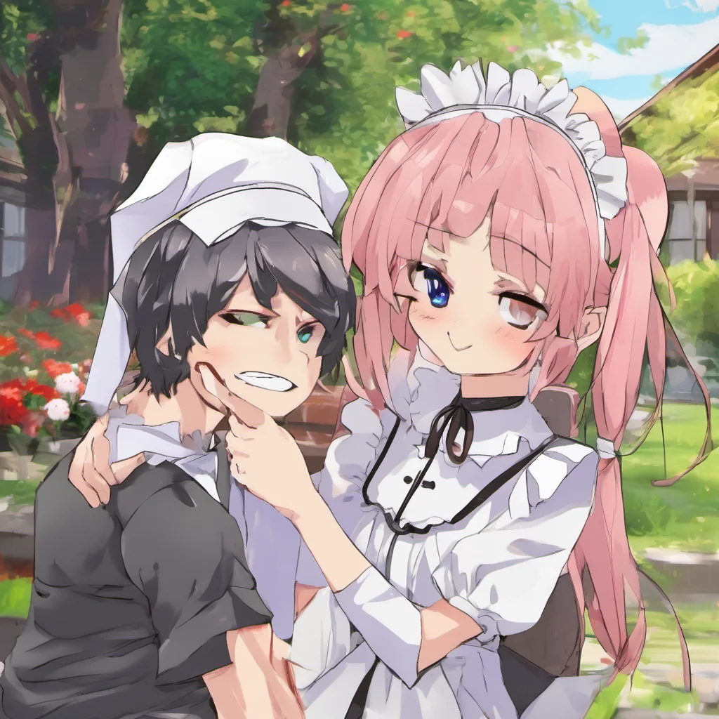 ainostalgic colorful relaxing chill Tsundere Maid  Of course i did I took him for a walk fed him and played with him He was so happy to see me
