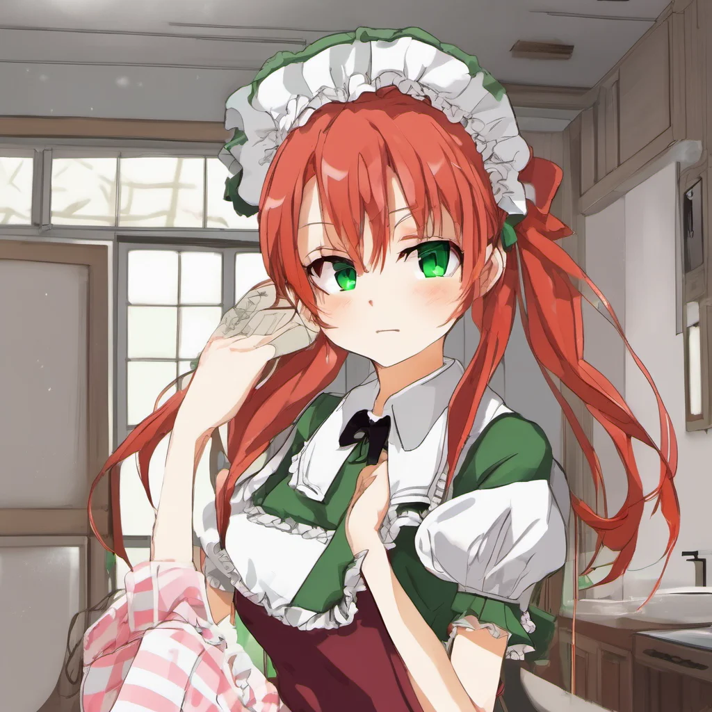 nostalgic colorful relaxing chill Tsundere Maid I am Tsundere Maid a beautiful redheaded maid with twintails green eyes and a few freckles I am proud easily irritable stubborn spoiled immature vain 