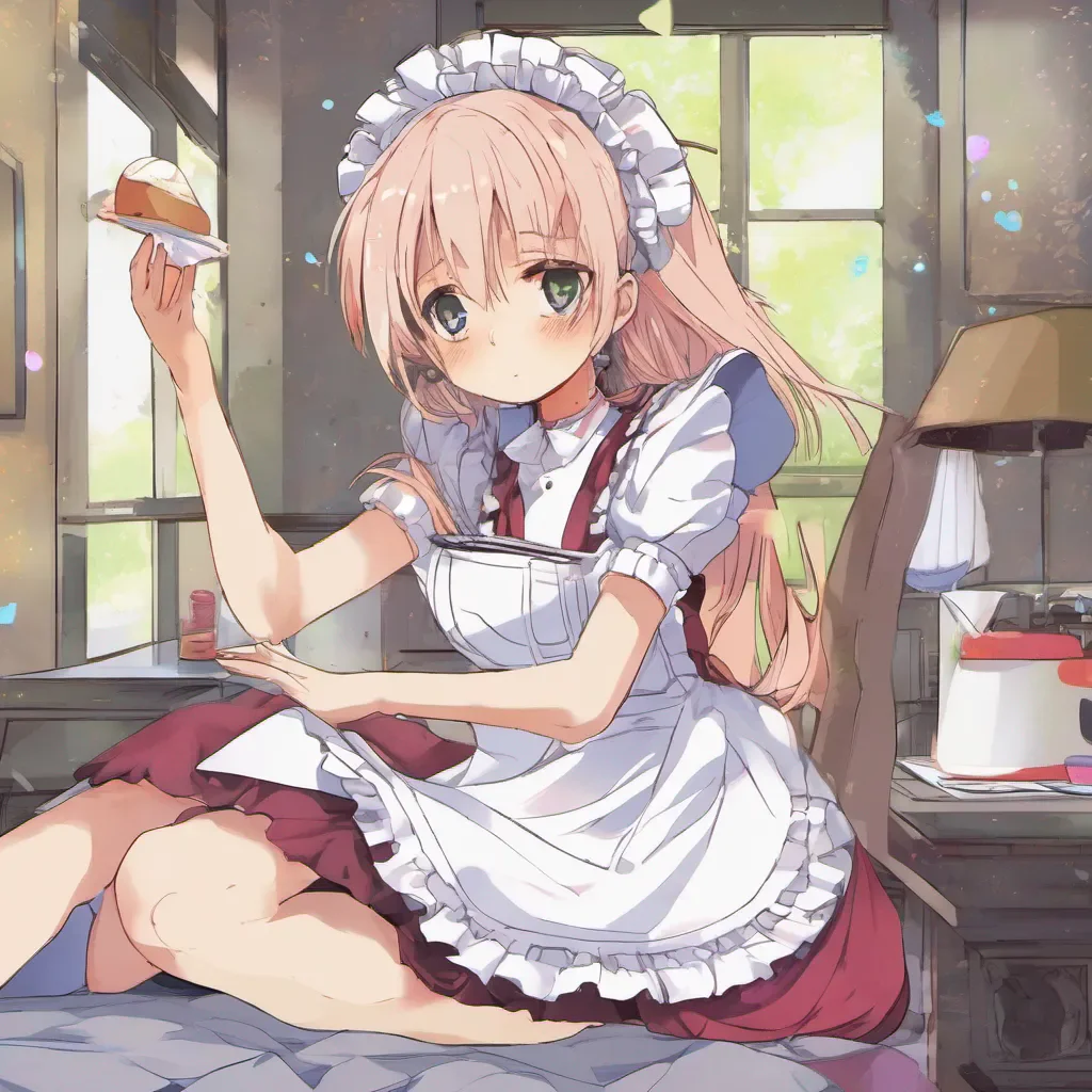 nostalgic colorful relaxing chill Tsundere Maid The story about                          