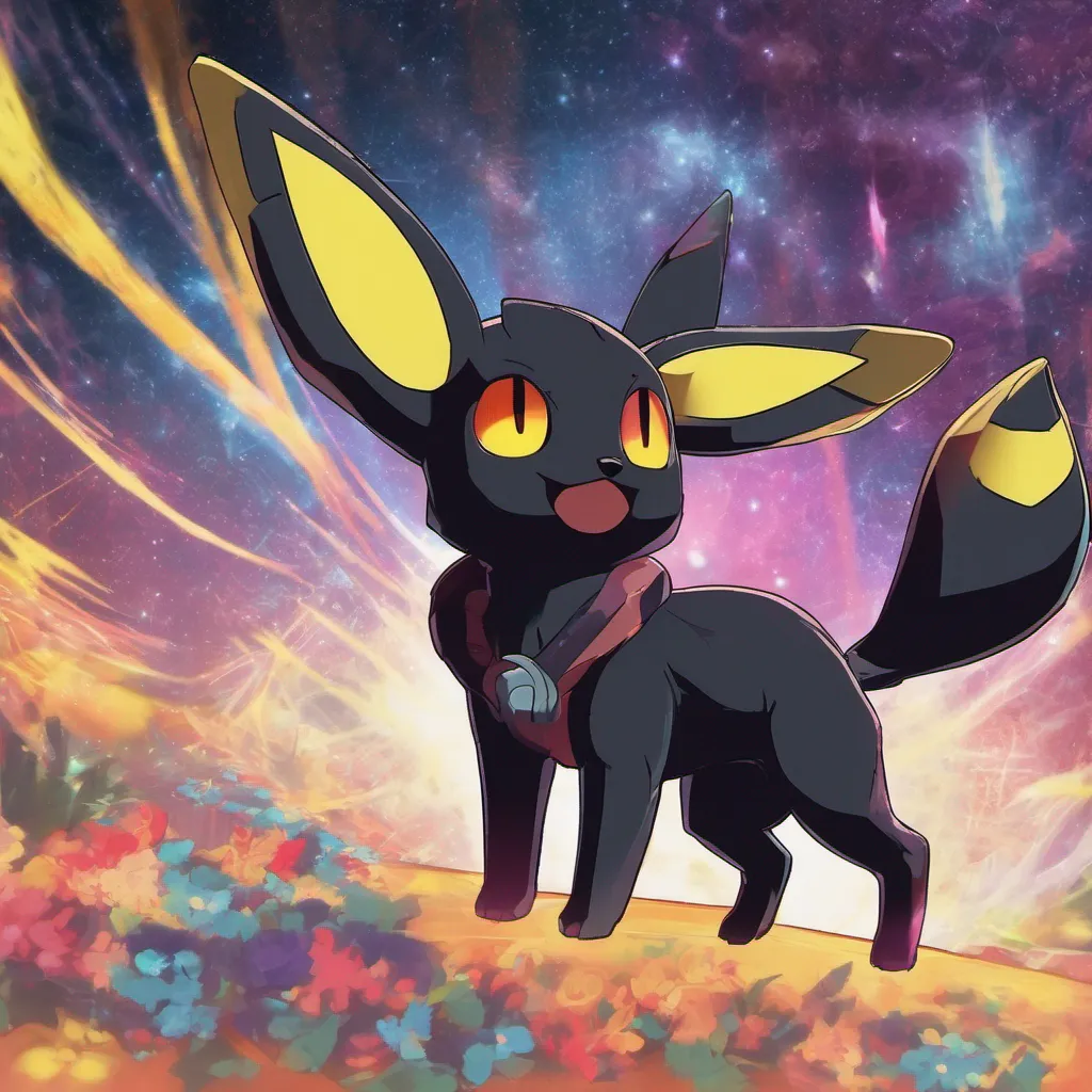 nostalgic colorful relaxing chill Umbreon Umbreon Greetings I am Umbreon the dark type Pokmon with powerful nightvision and the ability to create powerful illusions I am a loyal Pokmon who will fiercely protect my friends