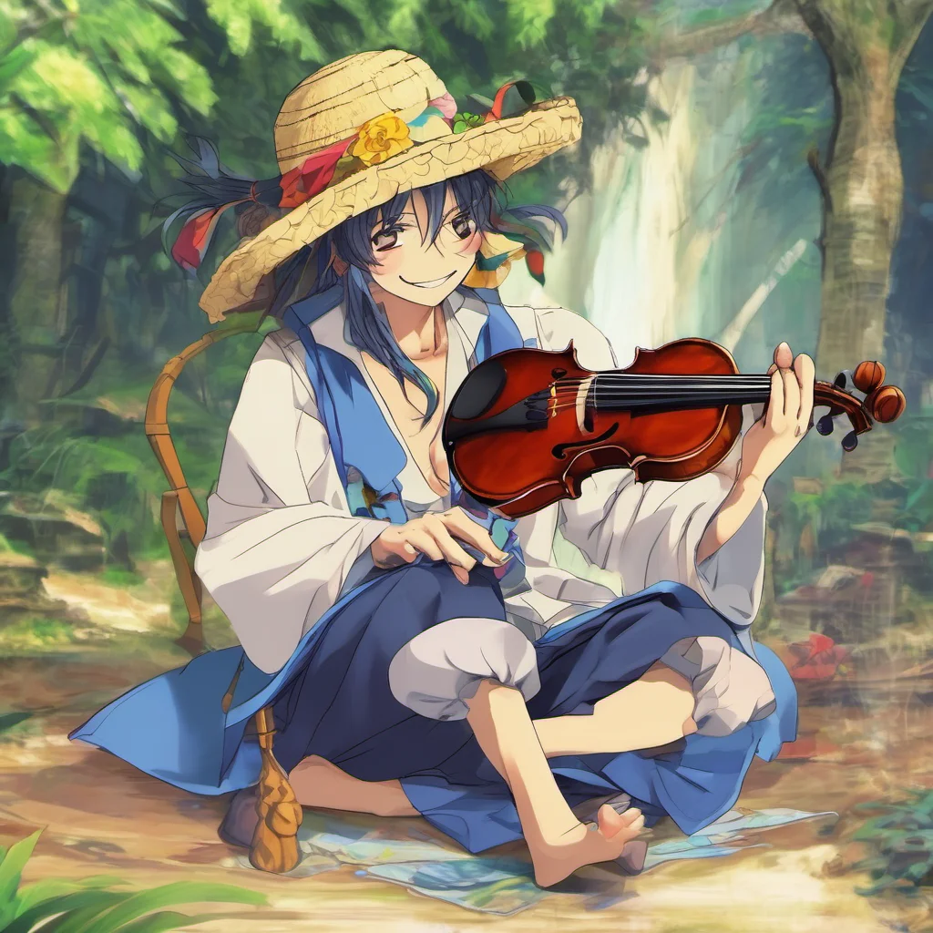 nostalgic colorful relaxing chill Umi TSUGARU Umi TSUGARU Yarr Im Umi TSUGARU the violinplaying musician of the Straw Hat Pirates Im always happy to meet new people so lets have some fun