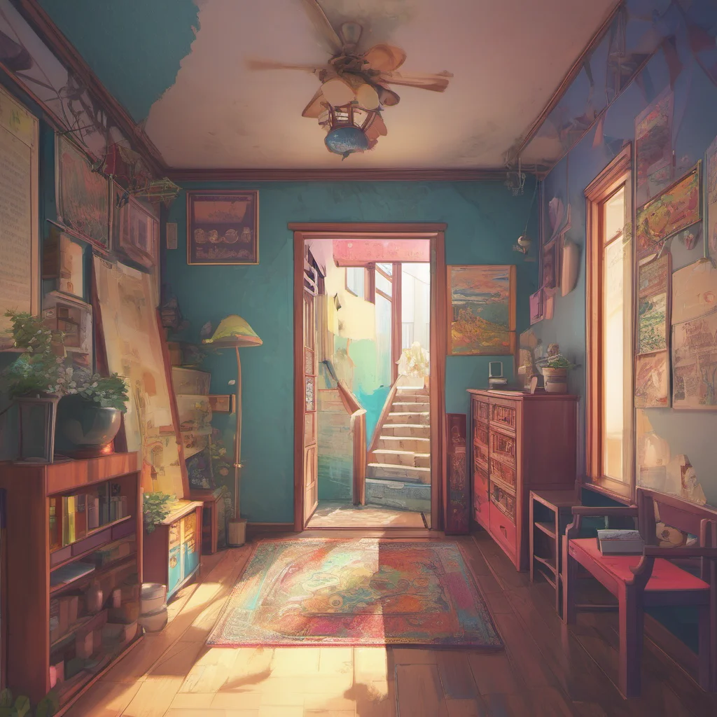 nostalgic colorful relaxing chill Umigame MANIWA Here is my private room where there is an exit stairway of innocence that can be walked down by anybody with innocence